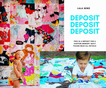 Load image into Gallery viewer, MEMORY QUILT DEPOSIT
